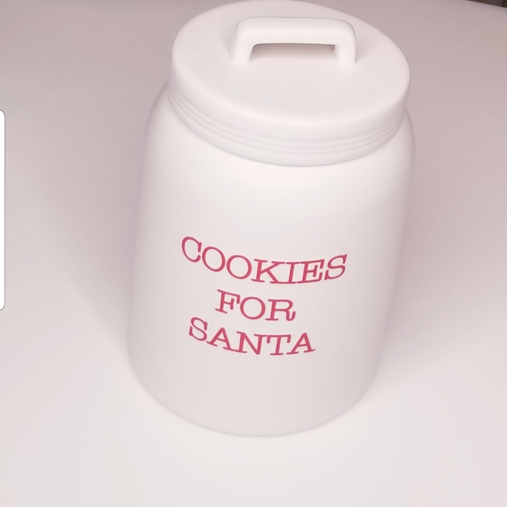 Cookies for Santa Christmas Cookie Jar